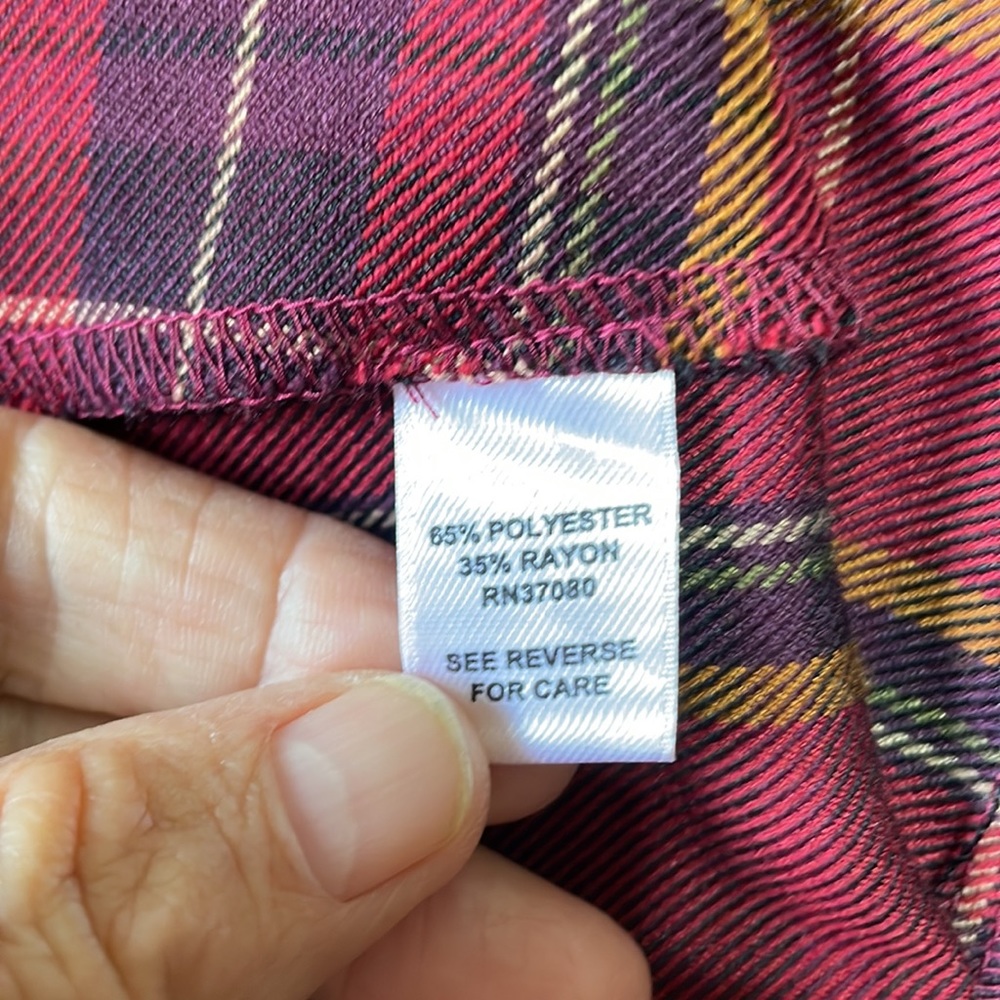 Cato plaid Maxi kilt - Picture 7 of 7